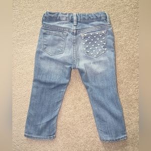 Baby Gap Skinny Fit Blue Denim Adjustable Waist Jeans, Size 18-24M